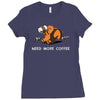 need more coffee Ladies Fitted T-Shirt