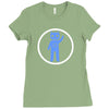 blue cid wave lock Ladies Fitted T-Shirt