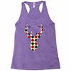 christmas deer Racerback Tank