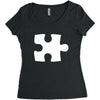 kartu Women's Triblend Scoop T-shirt