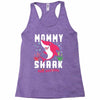 mommy shark doo doo doo family matching Racerback Tank