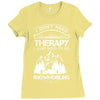 I Don't Need Therapy Just to Go Snowmobiling Ladies Fitted T-Shirt