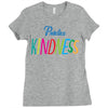 practice kindness Ladies Fitted T-Shirt