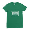 assistant to the regional manager Ladies Fitted T-Shirt