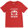 Life Is Better Around The Campfire V-Neck Tee