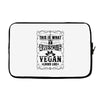 Awesome Vegan Laptop sleeve