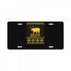 ugly sweater party beer bear funny License Plate