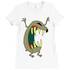 monster (2) Ladies Fitted T-Shirt