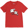 walking undodead V-Neck Tee