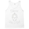 shoot like a girl Tank Top