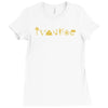 scout camp Ladies Fitted T-Shirt