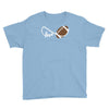 football infinity love Youth Tee
