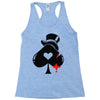 poker hat ace of spades Racerback Tank