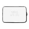 married with cats Laptop sleeve