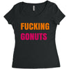 fucking gonuts Women's Triblend Scoop T-shirt