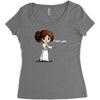 i love you Women's Triblend Scoop T-shirt