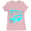london double decker bus Ladies Fitted T-Shirt