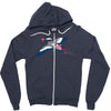 goose Zipper Hoodie