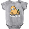 teddy beer Baby Bodysuit