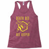 death bee bee keeper Racerback Tank