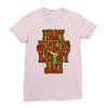 funny ferry mucking christmas, ideal gift or christmas present. Ladies Fitted T-Shirt