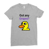 got any grapes Ladies Fitted T-Shirt