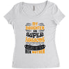 My Daughter Is Super Awesome Her Mother Women's Triblend Scoop T-shirt