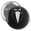 rose tuxedo t shirt Pin-back button