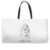 the philosopher's throne Weekender Totes