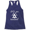 lets get toasted Racerback Tank