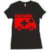 not an ambulance Ladies Fitted T-Shirt