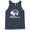 always late worth wait funny turtle Tank Top
