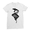 snake Ladies Fitted T-Shirt