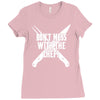 don't mess with the chef Ladies Fitted T-Shirt