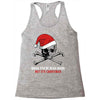 skull christmas Racerback Tank