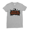 happy halloween Ladies Fitted T-Shirt