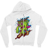 zombie cup Zipper Hoodie