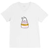 Antidepressant Cat V-Neck Tee