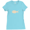 fish Ladies Fitted T-Shirt