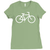 bicycle Ladies Fitted T-Shirt