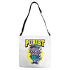 angry bull Adjustable Strap Totes