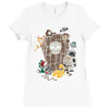 pitfalls and perils Ladies Fitted T-Shirt