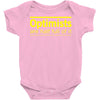 optimists are half full of it Baby Onesie