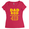 dad bod Women's Triblend Scoop T-shirt