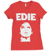 edie sedgwick Ladies Fitted T-Shirt