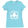 gravity chamber Ladies Fitted T-Shirt
