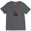 i love my dada V-Neck Tee