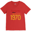 awesome since november 1970 V-Neck Tee