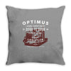 optimus trans Throw Pillow