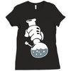mickey get high Ladies Fitted T-Shirt